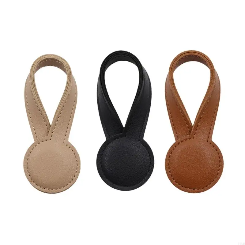 

Hat Clip for Travel on Bag Fashionable Travel Accessories Pu Hat Holder with Strong Magnet for Handbag Purses