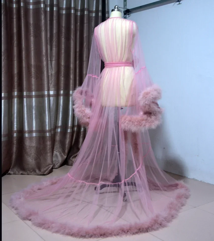 Ropa de dormir de baño, cinturón lujoso, fiesta de boda de ilusión, fiesta de boda, bata de cama tamaño