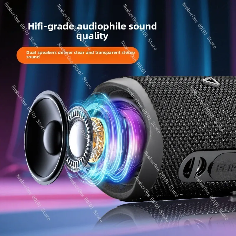 Portable FL1P6 Wireless Bluetooth Speaker | Kaleidoscope Design, Powerful Bass, Suitable for Home and Outdoor