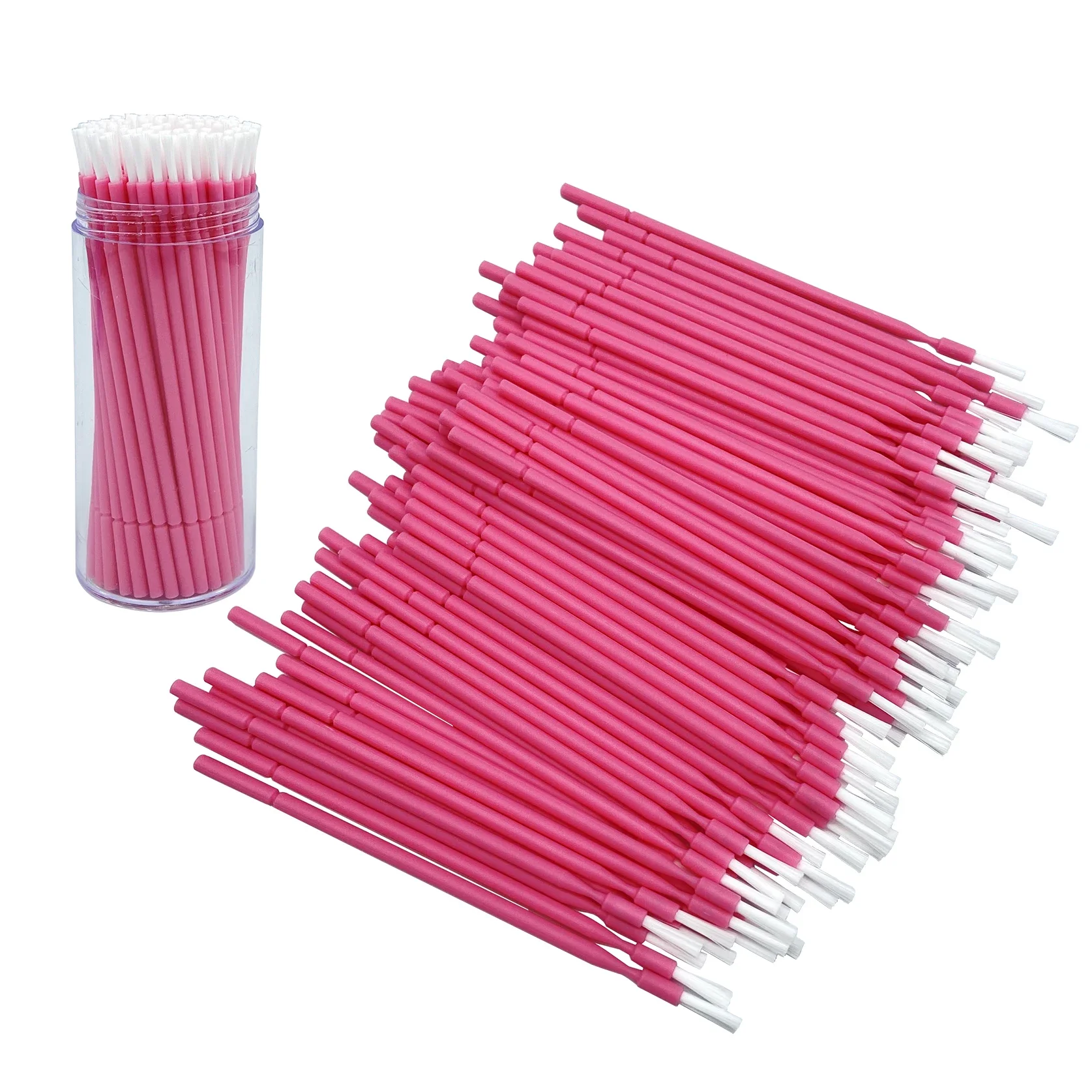 100pcs/Box Tomenty Dental Disposable Long Applicators Dental Lab Long Micro Brush Teeth Whitening Oral Dentist Materials