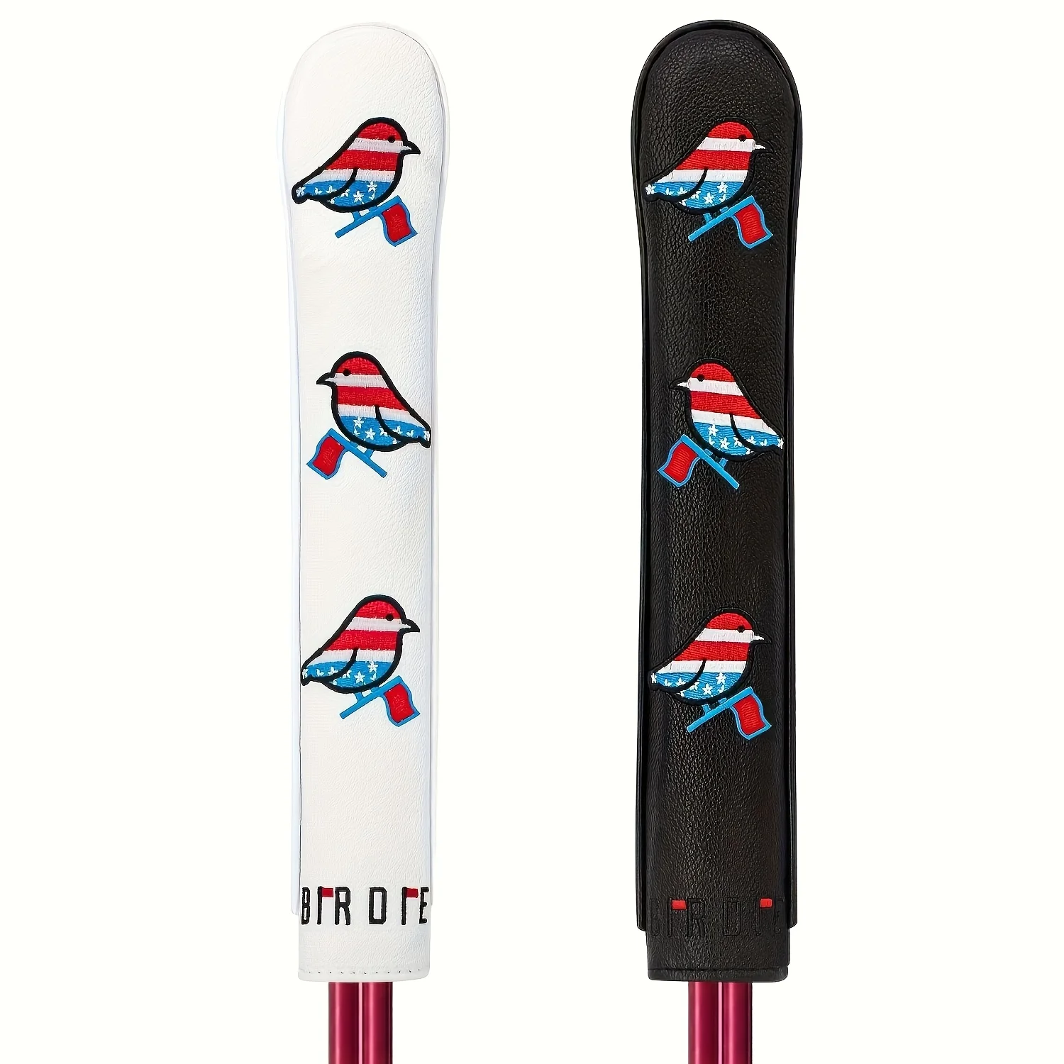 

1pc American Bird Design Style Directional Golf Club Head Cover, Fashionable Golf Direction Stick- Protective Durable