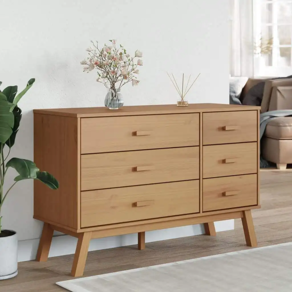 Z DU'S Modern Solid Wood Cabinets, With 6 Drawers And An Extra-large Capacity, Have A Stable And Sturdy StructureZ