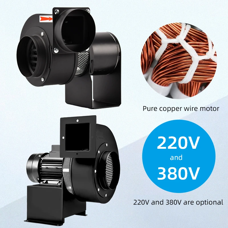 Gorąco sprzedający się fabrycznie bezpośredni wieloskrzydłowy wentylator odśrodkowy CY200 A 200mm 380V dmuchawa termoizolacyjna silny wydech przemysłowy