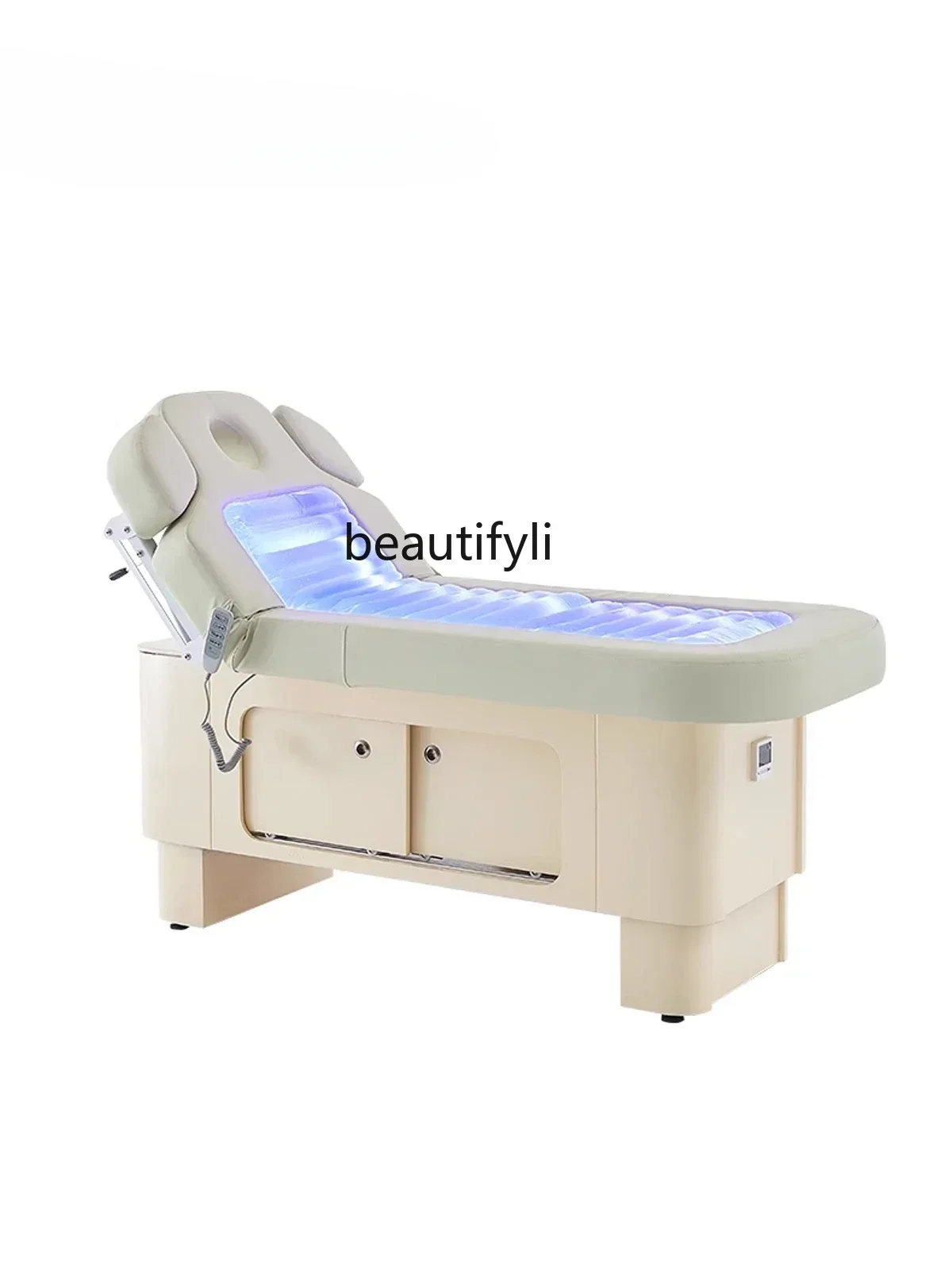 Q181 Beauty Salon Special Constant Temperature Hydrotherapy Bed Electric Lifting Phototherapy Bed Beauty Body Massage Massage Co