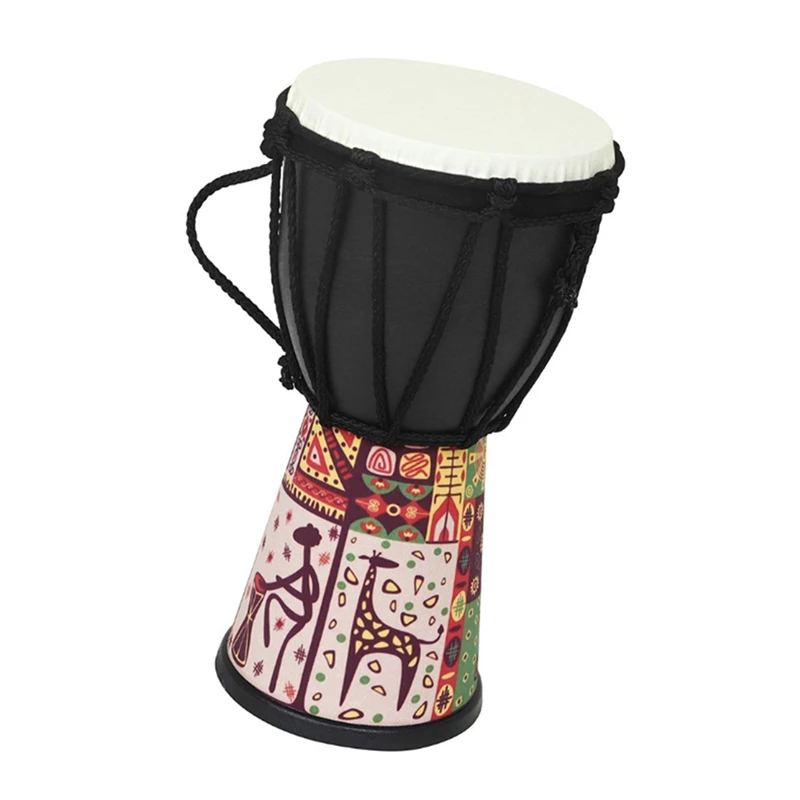 

4 Inch African Drum For Kids Beginners Adults Professional Drummer Percussion Instrument Easy Install