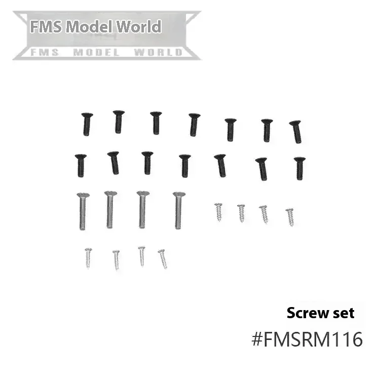 Nieuwe Fms 1700mm Pa-18 Vliegtuigen Complete Set Accessoires Romp Hoofdvleugels Platte Staart Propeller Batterij Cover Motor Frame