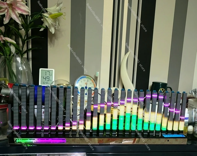 

3D Full-color Music Spectrum Rhythm Light, Voice Control, Remote Control, 67cm, 85cm