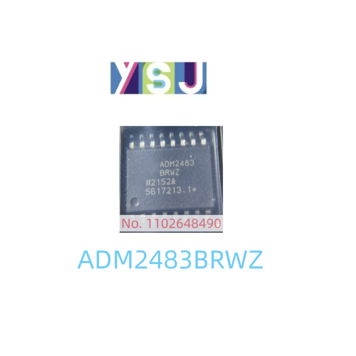 ADM2483BRWZ IC Brand New Microcontroller EncapsulationSOP16