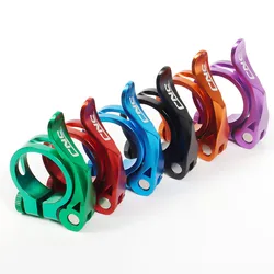 CNC Bike Seatpost Clamp Ultralight Bicycle Seat post Clamp 31.8mm 34.9mm Aluminum Mountain Road Bike Seat Post Clamp MTB