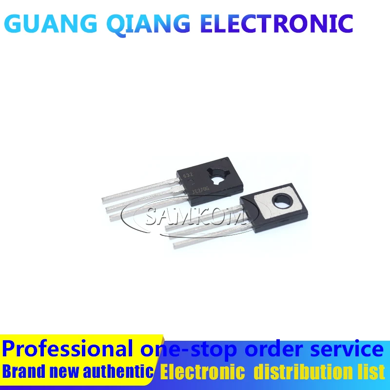 10 piezas MJE270G TRANS NPN DARL 100V 2A TO126