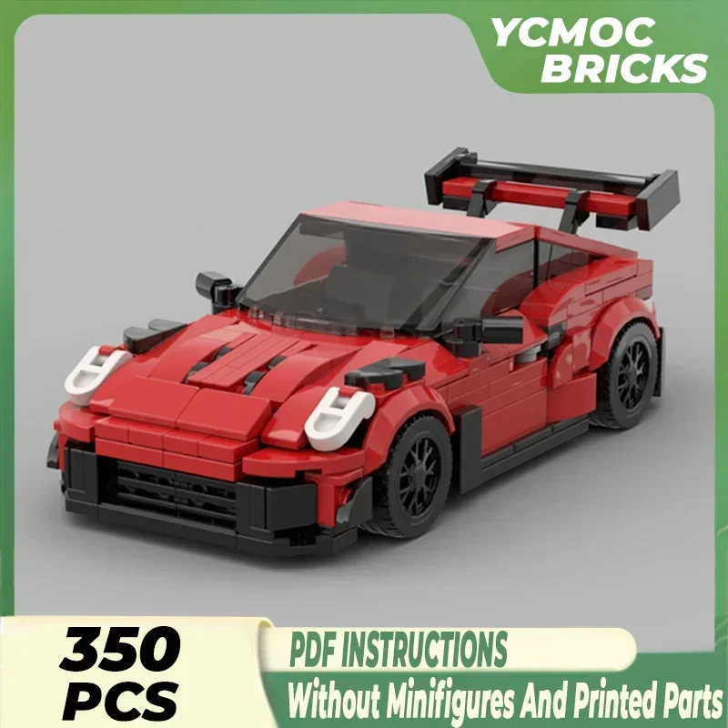 

City Supercar Model Moc Building Bricks Speed Champion GT3 RS Technology Modular Blocks Gifts Christmas Toys DIY Sets Assembly