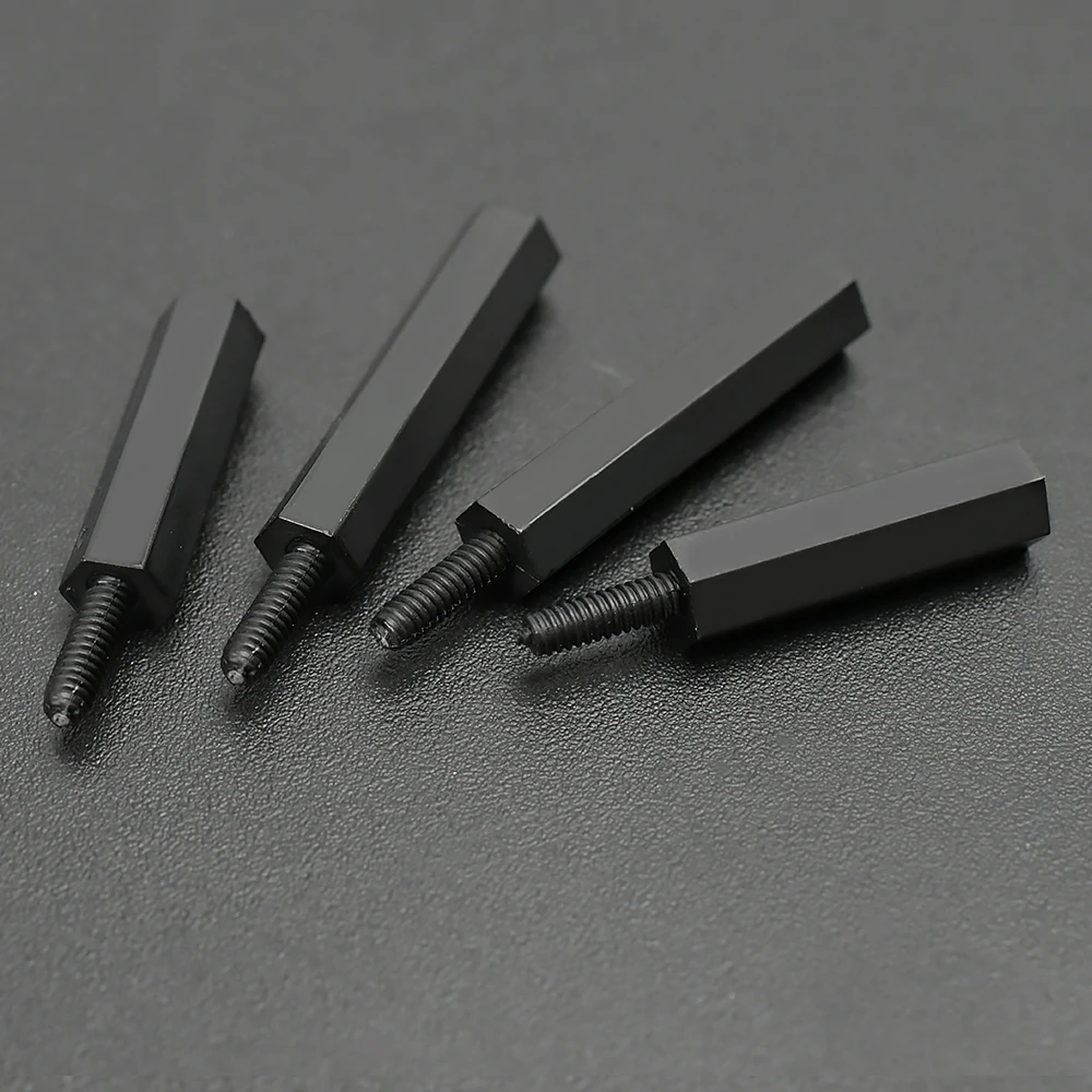 Male to Female Hex Nylon Motherboard Standoff Board Rack Stud Column Spacing Screws PCB Insulation Bolts M2 M2.5 M3 M4 M5 M6