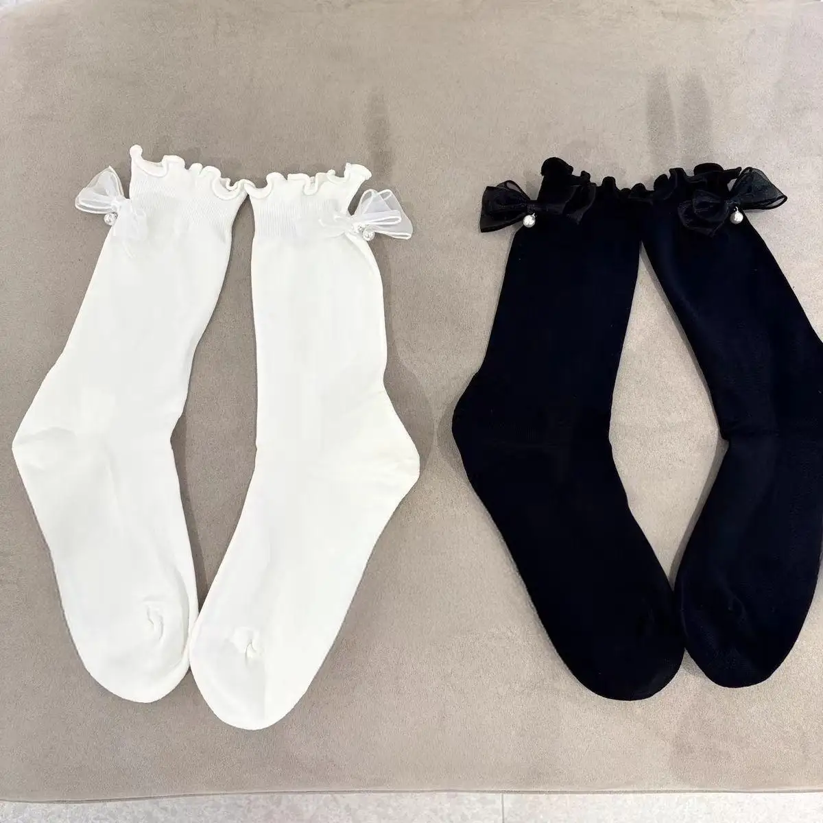 Women Golf Socks Casual Fashion Straight Short Tube Socks Sweat‑Absorbent Breathable Sports Socks For Golf Daily Wear