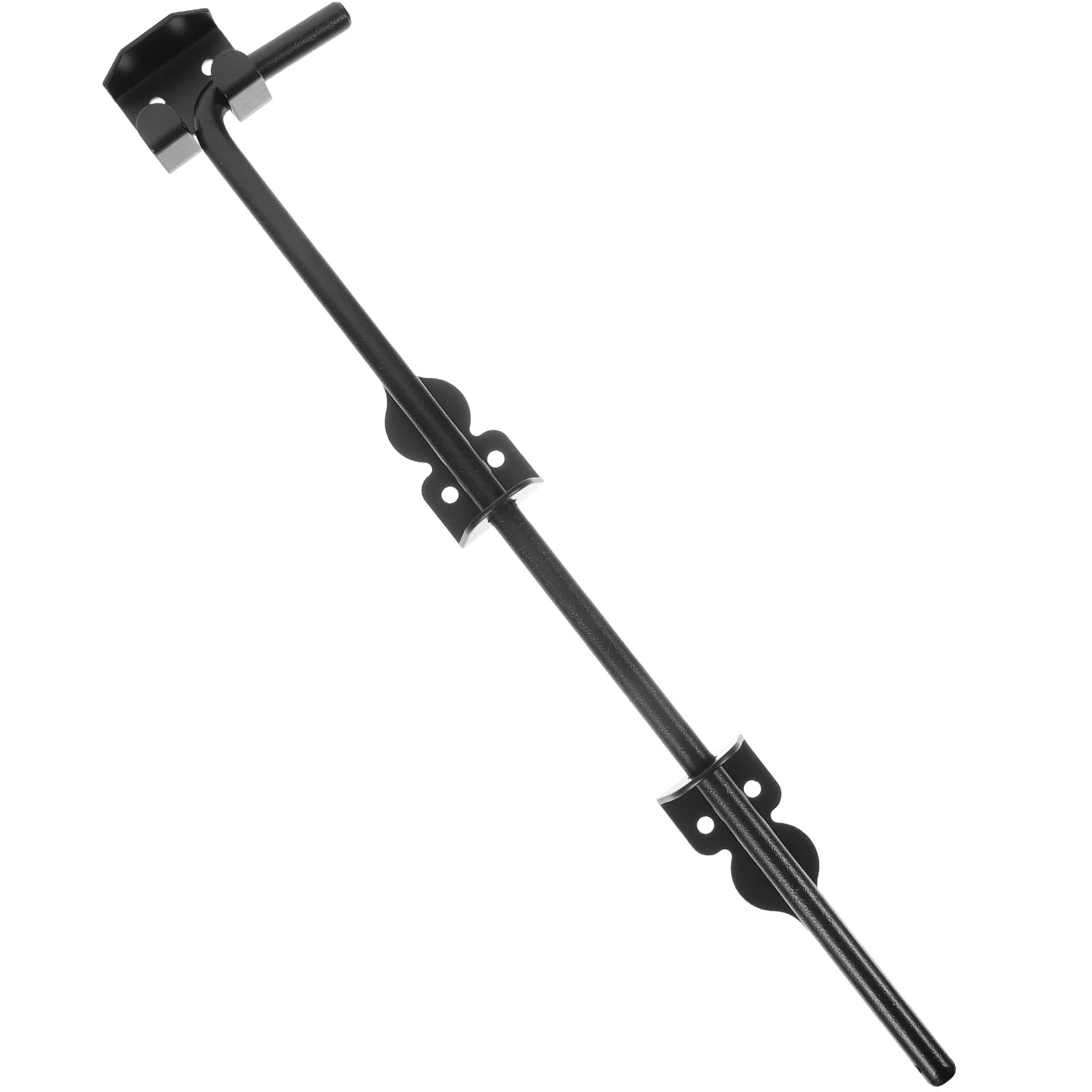 

Усиленная железная защелка для ворот, утолщенная армированная стальная штанга для деревянных и раздвижных дверей, защитный болт-засов