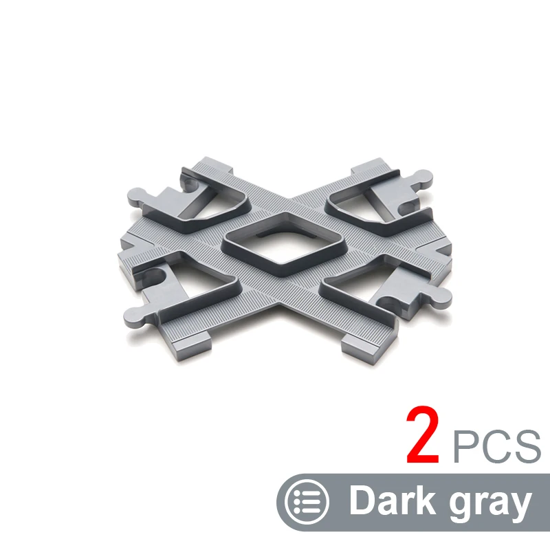 Treinspoorset Grote bouwstenen Stad Verkeerspooraccessoires Compatibel met DuploEGG DIY Bricks Speelgoed voor kinderen Cadeau