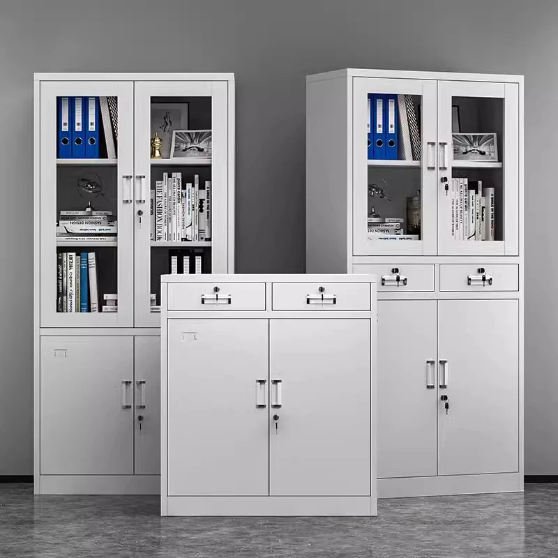# Modern Metal Lockable Vertical File Cabinet For Office Home Office & Hotel Use With 4-Drawer Fireproof Safe