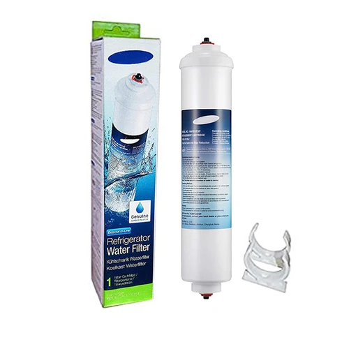 Imagen 2 del producto Filtro de agua en línea para refrigerador, DA29-10105J genuino, marca certificada NSF, para Samsung AquaPure Plus HAFEX EXP