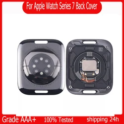 For Apple Watch Series 7 Back Cover Charge Flex Glass Sensor Door Middle Frame Case Series 7 41mm 45mm Housing Parts