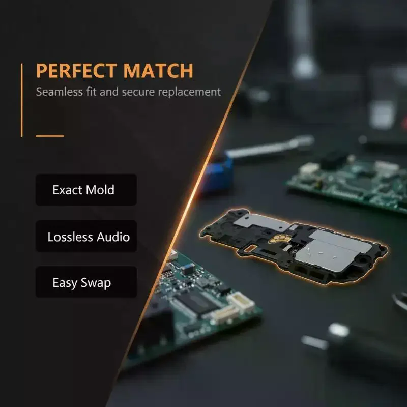 Replacement Bottom Loudspeaker Buzzer Ringer Module, Phone Repair Spare Part, Built-in Loud Speaker for Smartphone Sound