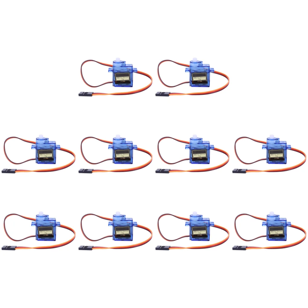 1-50PCS SG90 9G Miniatuur Servomotor Vaste Vleugel Micro Gear Servomotor 180/360 Graden voor RC Helicopter Vliegtuigen Vliegtuig