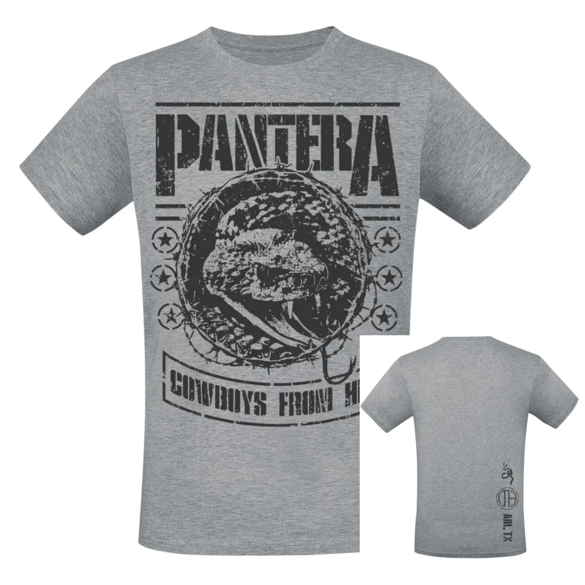 Klassisches Pantera T-Shirt für Männer und Frauen, Metal-Rock-Band-Grafik-Shirt, Baumwolle, Sommer-Streetwear-Oberteil – Detail 5