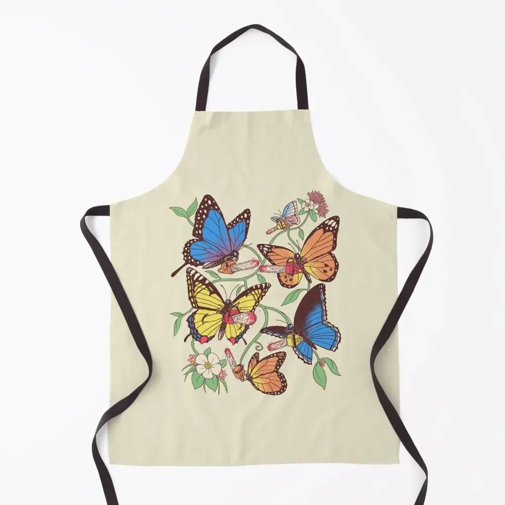 Field Guide To Chaos Apron Kitchen Kawaii Accessories home women Cute Kitchen Accessories Home Supplies Apron