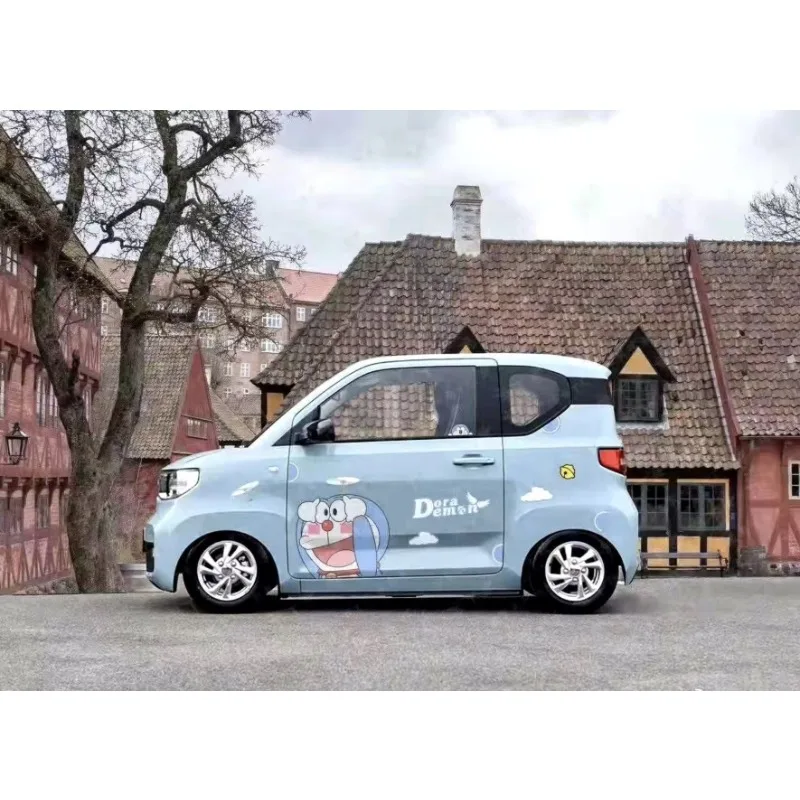 Mobility scooter, four-wheel RWD single-drive motor, automatic transmission, light leather seat left