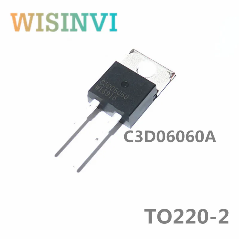 10pcs/lot  C3D06060A C3D06060  encapsulation：TO220-2 C3D06060F  encapsulation：TO220-2F Voltage and current：600V 6A