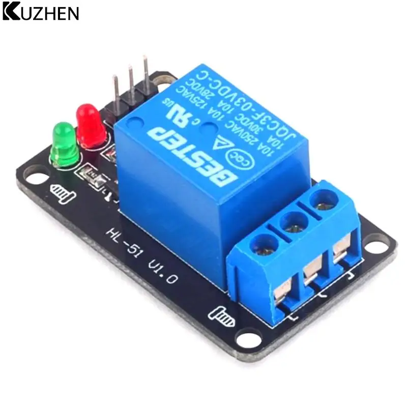 1PCS 1 Channel 3V Relay Module Board 3.3V Low Level Shooting With Light