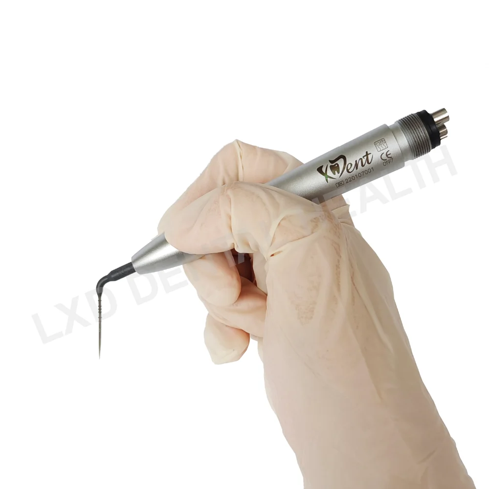 Dental Air Scaler Handpiece Aktywacja zębów Nawadnianie z 3 końcówkami Czyszczenie zębów Stomatologia Końcówka do jamy ustnej