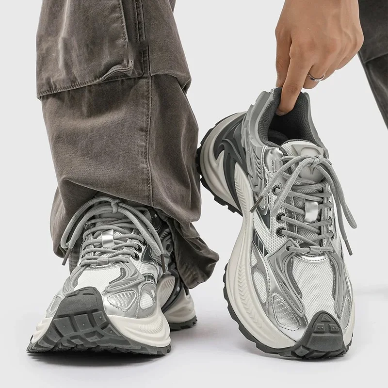 Cycling Mountaineering Hiking Sneakers Daddy Shoes Mesh Breathable Leisure Sports