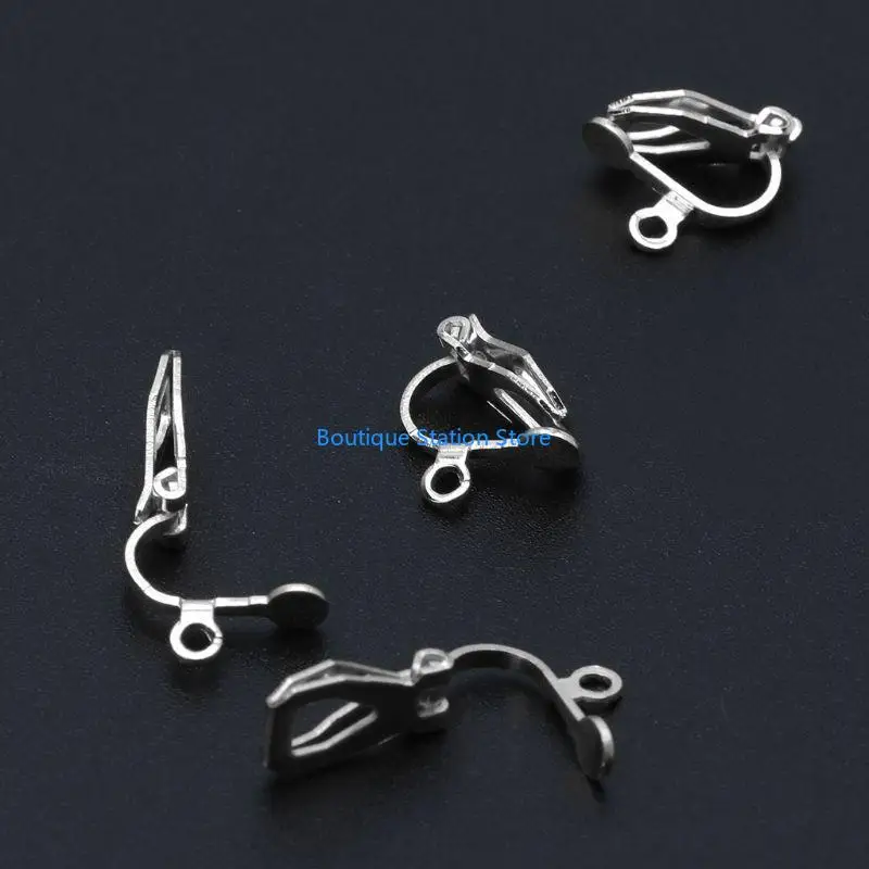 

Y55F клипсы-переходники для сережек, безопасные серьги для DIY, компоненты для изготовления ювелирных изделий, гипоаллергенные