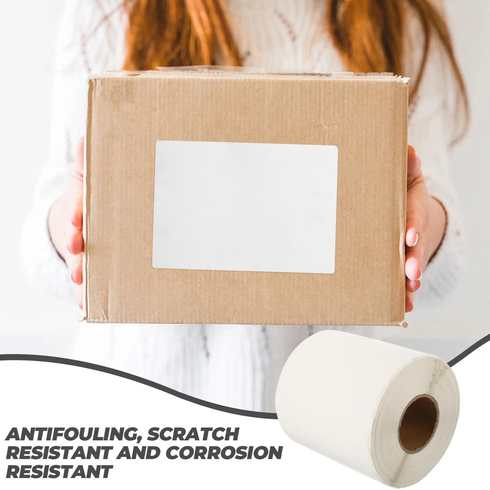 

Barcode Paper Label Sticky Labels Thermal Sticker Shipping White Self Adhesive Mailing Stickers