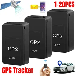 1-20PCS GF-07 GPS Tracker Car Real Time Tracking Anti Theft Anti Lost Pets Children Locator Mini Locator SIM Message Positioner