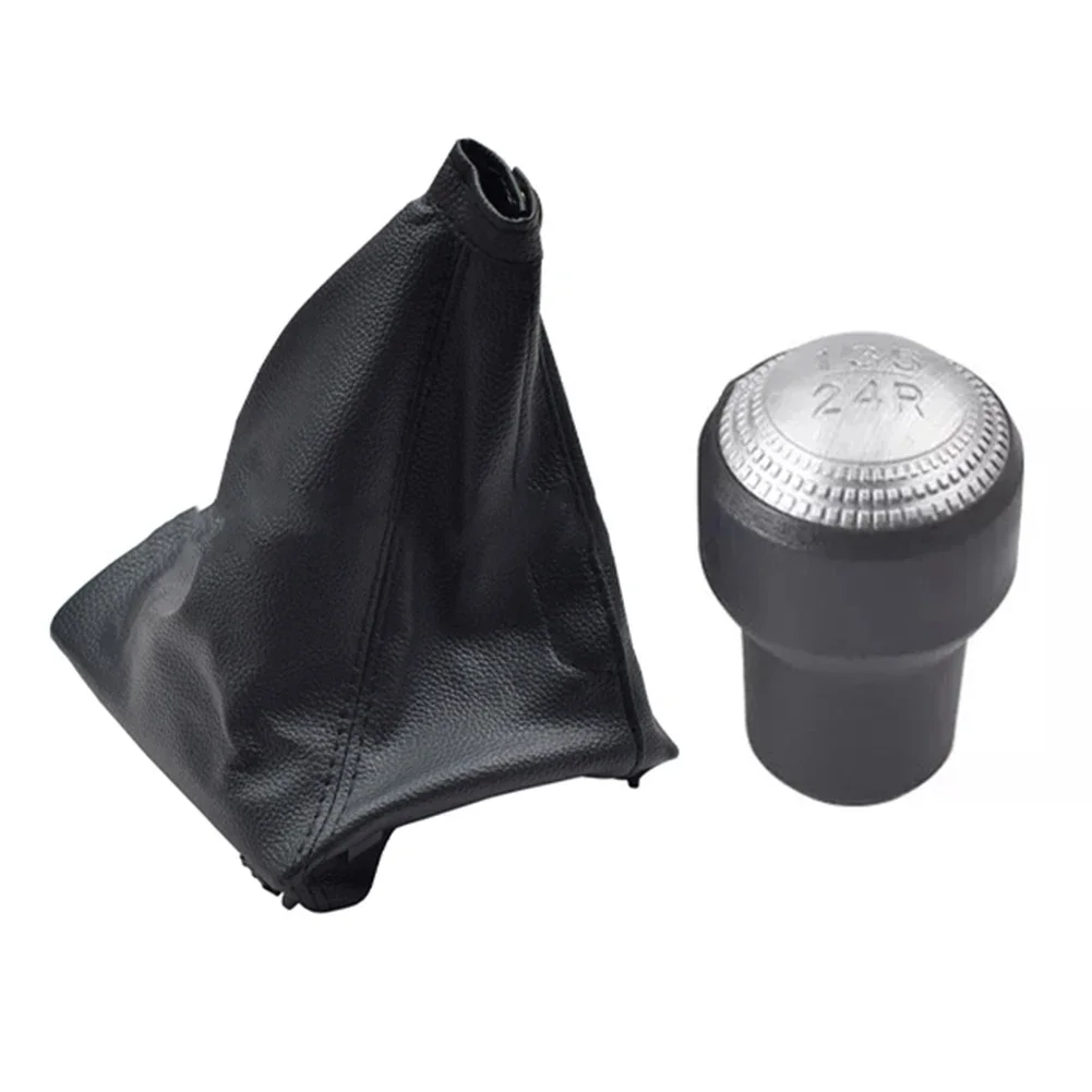 

5 Speed Manual Gear Shift Knob Lever Shifter Gaiter Boot Dust-Proof Cover Set For Hyundai For Getz 2002-2010 Shifting Handball
