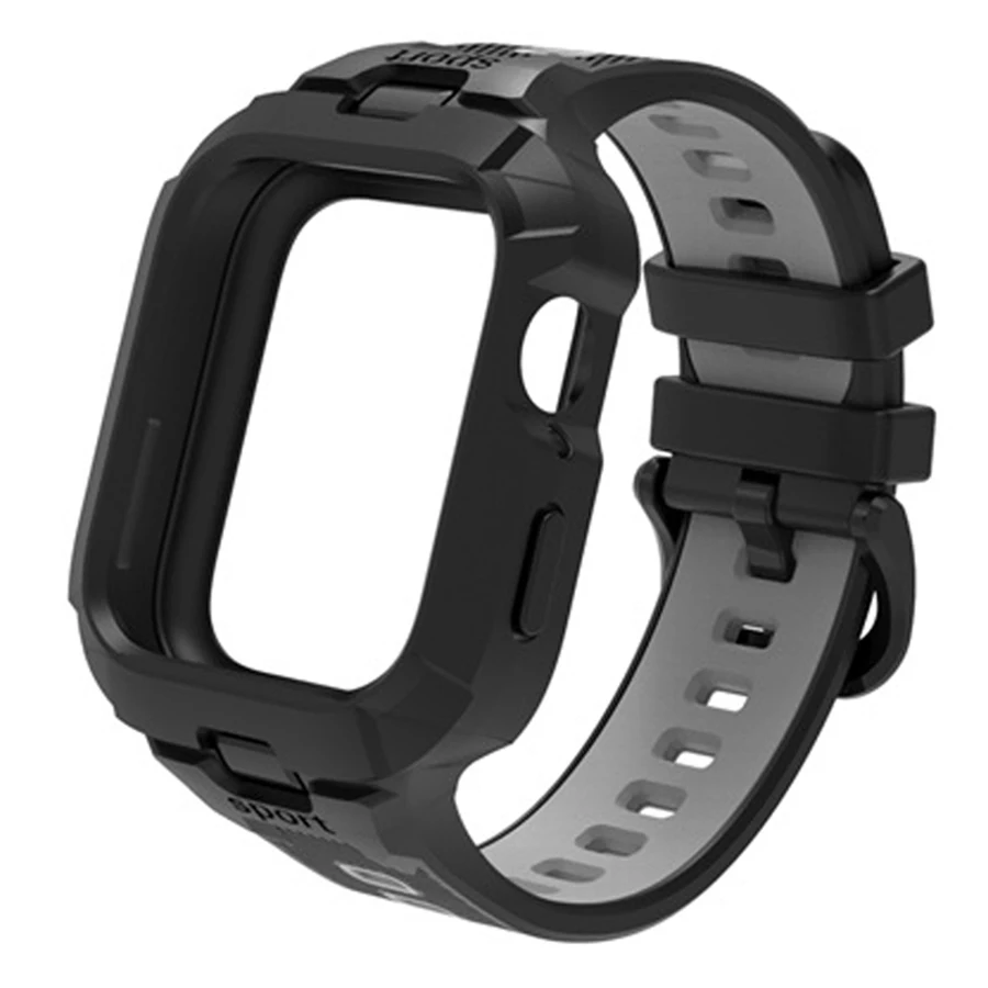 2 Stuks Siliconen Case + Band Voor Huawei Horloge Fit 3/4/4Pro/5/5Pro Band Volledige Cover case Armband Voor Huawei Horloge Fit 3 4 5 Band
