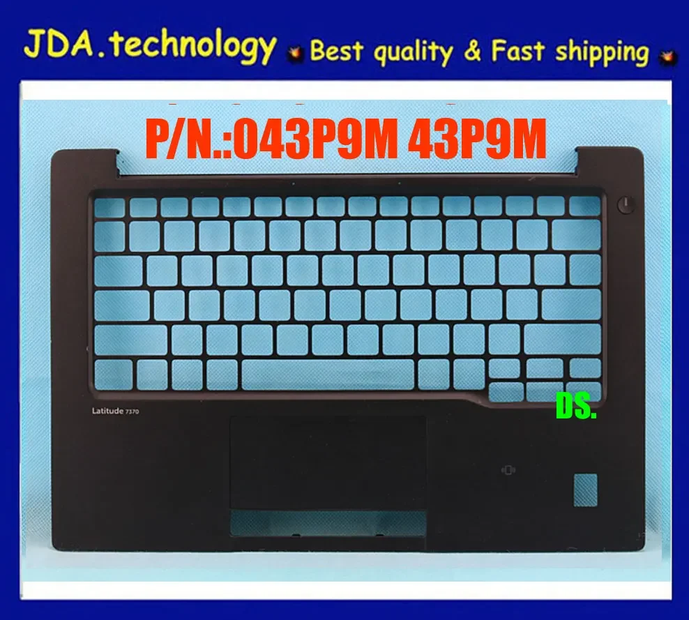 MEIARROW          New/orig palmrest top case for Dell Latitude 13 7370 E7370 palmrest upper cover keyboard bezel 043P9M 43P9M