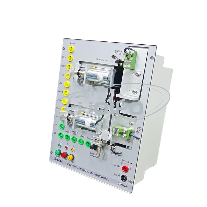 GYM-007 PLC Demo System Electromagnetic Handling Control Module Process Control Training Kit Laboratory Educational Equipment
