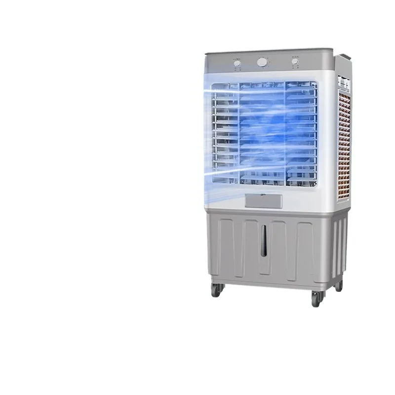 Portable Home Industrial Air Cooler Fan Water Cooling Mobile Air Conditioner Small Cooling Fan Evaporative Air Circulator with