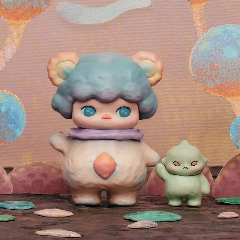 POP MART PUCKY Poko's Adventure Series Blind Box Toys Mystery Box Mistery Caixa Action Figure Surprise Cute Model Birthday Gift