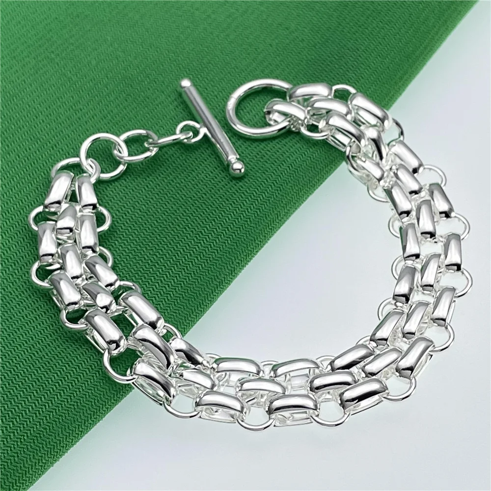 Andara925 sterling silver bracelet fashion TO ring bracelet women engagement jewelry gift