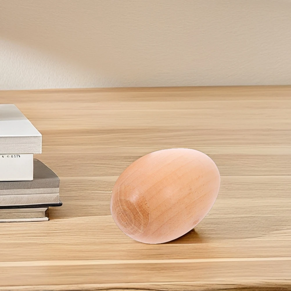 

Wooden Sand Eggs Baby Instruments Musical for Children Easter Toddler