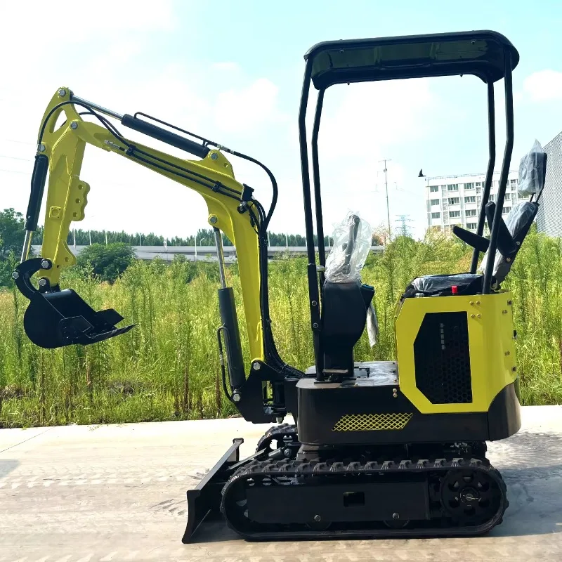 YG Fast Delivery 1.5 Ton Mini Small Excavators Multifunction Compact Mini Excavator Low Price Micro Bagger Mini Digger Excavator