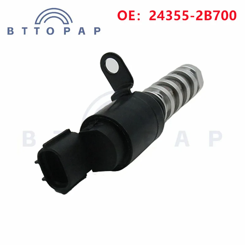 

24355-2B700 Variable Valve Timing Solenoid VVT Valve For Kia Forte Rio Optima/ Hyundai Accent Elantra Sonata Series Models