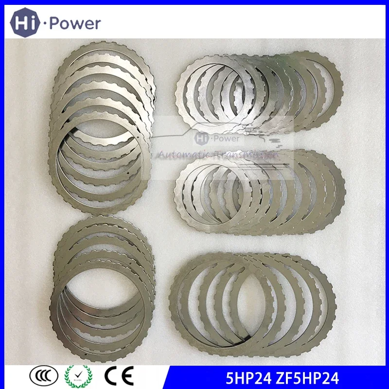 

5HP24 5HP-24 Auto Transmission Disc Parts Clutch Steel Plates For BMW AUDI VW Car Accessories ZF5HP24