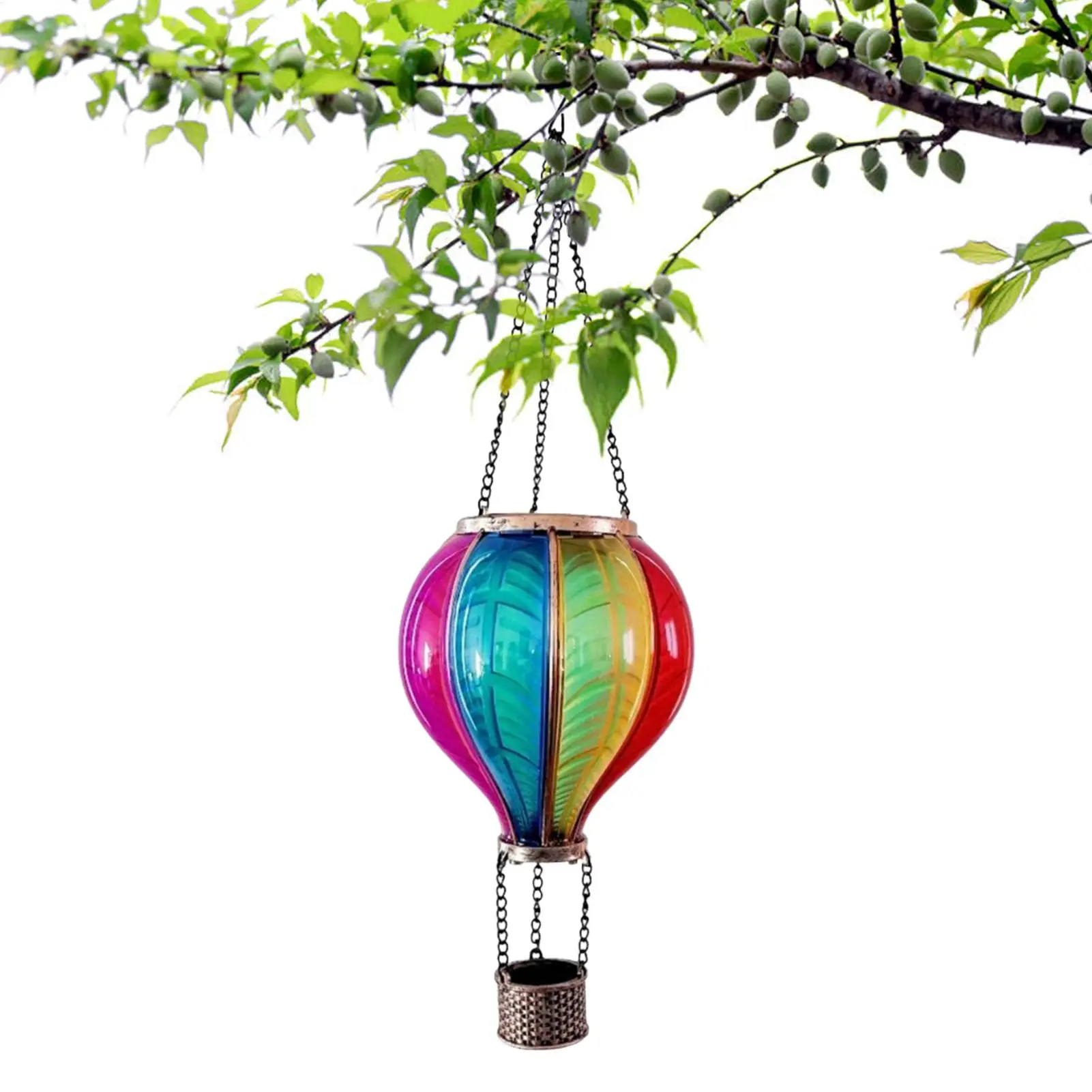 Hot Air Balloon Lanterns Solar Lantern Waterproof Portable Decorative Decor Lamp for Outside Garden Patio Balcony Night Decor - view 5