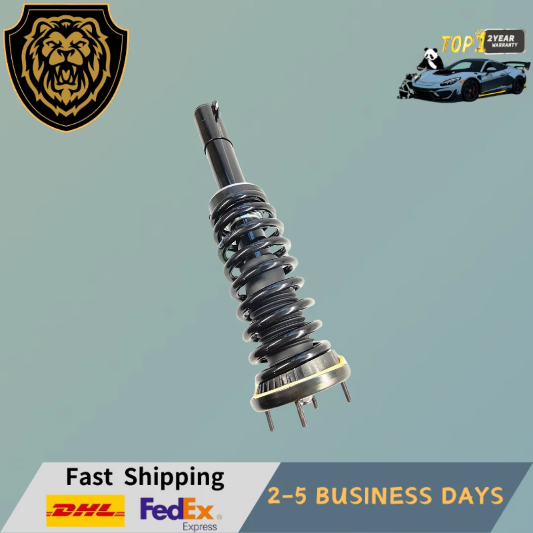 2x Front Shock Struts Assys For Jaguar XJ XJR575 XJR X351 AWD C2D18593 Electric  C2D18593