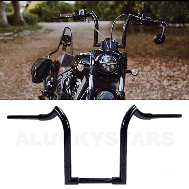 

10 12, 14-дюймовая вешалка на руль из козьего рога, высокое качество для Indian Super Chief Dark Horse Chief Bobber 2022 2023 2024