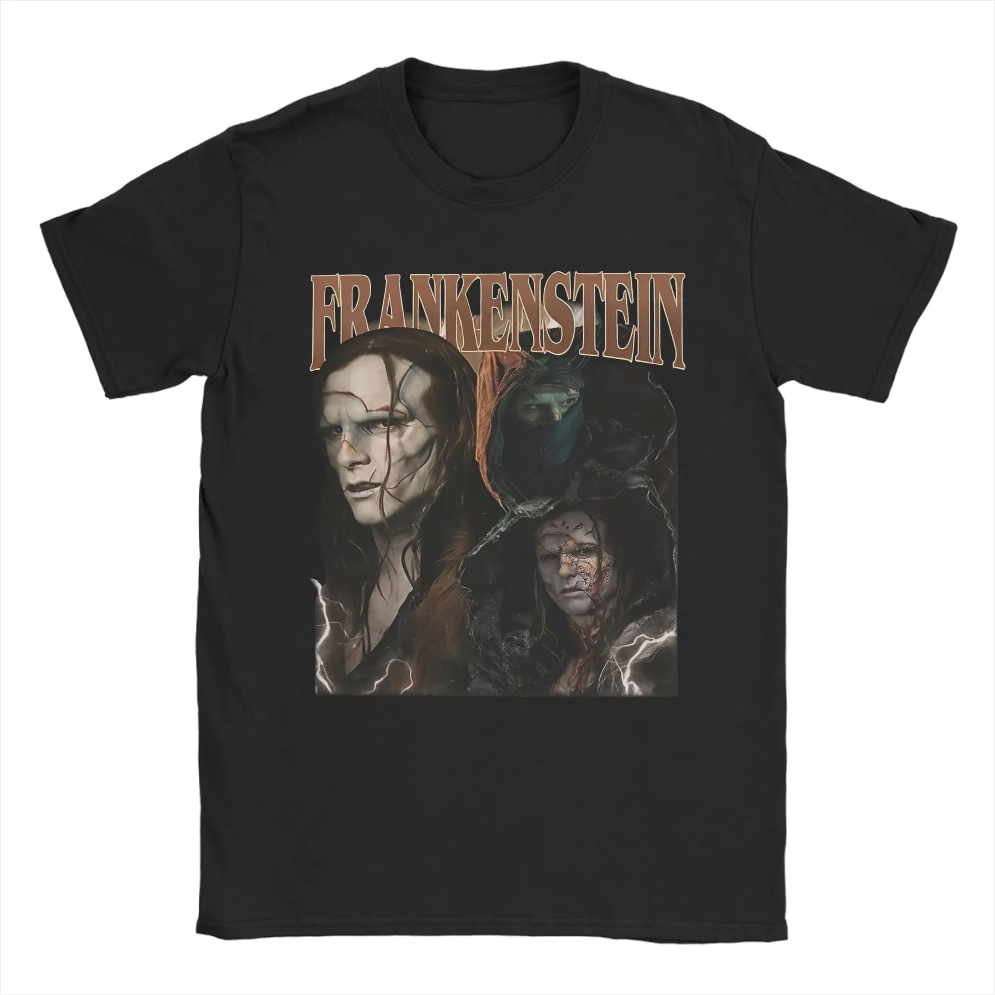 

Frankenstein Movie 2025 Tee Shirt for Men Women Graphic Printing T Shirts Cotton Clothes