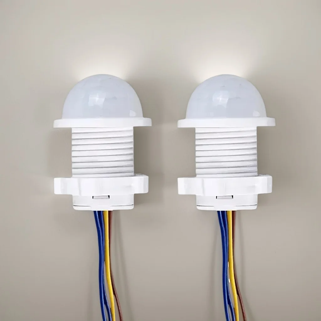 

Умный переключатель датчика PIR, 2 шт., 110 В, 220 В, датчик движения человеческого тела, автоматическое включение/выключение